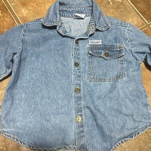 Vintage Baby Guess denim shirt size 18-24 months